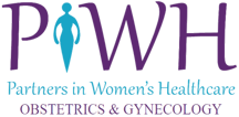 partners in women's healthcare logo 2024